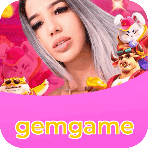 Interface do aplicativo gemgame mostrando jogos disponíveis no iOS e Android