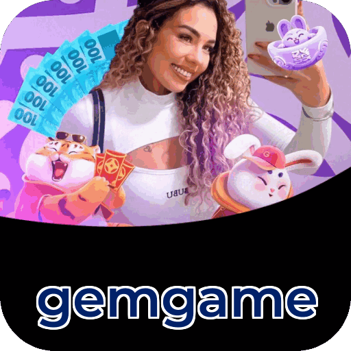 Plataforma gemgame mostrando interface moderna, jogos certificados e recursos de segurança licenciados